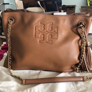 Tory Burch Thea chain slouchy bag